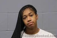 Mugshot of Brihanna Kay Harris booked in Johnson County, Missouri on September 2, 2026