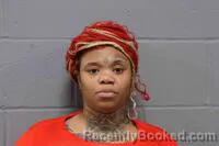 Mugshot of Sharnea Lashan Robinson booked in Johnson County, Missouri on September 2, 2026