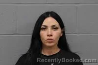 Mugshot of Mercedes Irene Pina booked in Johnson County, Missouri on September 6, 2026