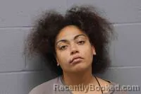 Mugshot of Raevyn Renea Clay booked in Johnson County, Missouri on September 8, 2026
