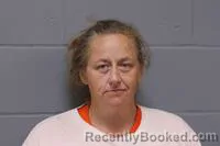 Mugshot of Ashley Marie Ruble Hunzinger booked in Johnson County, Missouri on September 11, 2026