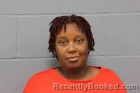 Mugshot of Mia Rahshee Slaughter booked in Johnson County, Missouri on September 11, 2026
