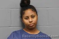 Mugshot of Aundrea Simone Unruh-Carey booked in Johnson County, Missouri on September 11, 2026