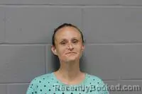 Mugshot of Rebekah Lynn Evans booked in Johnson County, Missouri on September 14, 2026