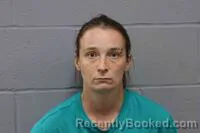 Mugshot of Shelby Nicole Markel booked in Johnson County, Missouri on October 1, 2026