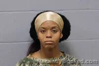 Mugshot of Laneisha Marie Mitchell booked in Johnson County, Missouri on October 3, 2026