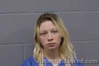 Mugshot of Carrie Annalease Wardrup booked in Johnson County, Missouri on October 5, 2026