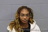 Mugshot of Angel Lasean Cozart booked in Johnson County, Missouri on October 6, 2026