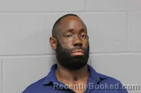 Mugshot of Aundre Anderson Harris booked in Johnson County, Missouri on October 6, 2026