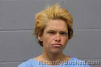 Mugshot of Carrie Cordean Starrett booked in Johnson County, Missouri on October 6, 2026