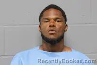 Mugshot of Jermaine Christian Thompson booked in Johnson County, Missouri on October 8, 2026