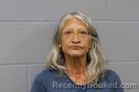 Mugshot of Frances Anegla Hernandez-Bischof booked in Johnson County, Missouri on October 8, 2026