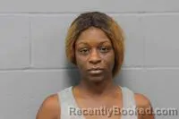 Mugshot of Aaliyah Monae-Ren'ee Kidd booked in Johnson County, Missouri on October 8, 2026
