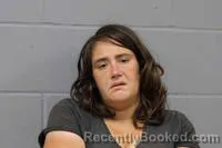 Mugshot of Sarah Madison Rumley booked in Johnson County, Missouri on October 9, 2026
