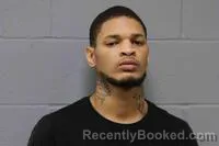 Mugshot of Javian Armon Billy Dabney booked in Johnson County, Missouri on October 12, 2026
