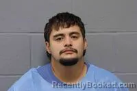 Mugshot of Kyle Austin Rodriguez booked in Johnson County, Missouri on October 12, 2026
