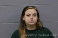 Mugshot of Kenna Rae Belew booked in Johnson County, Missouri on October 14, 2026