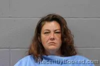 Mugshot of Starla Leann Johnson booked in Johnson County, Missouri on October 14, 2026