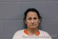 Mugshot of Tina Larie Baker booked in Johnson County, Missouri on October 14, 2026