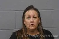 Mugshot of Jamie Annette Tozier booked in Johnson County, Missouri on October 15, 2026