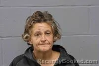 Mugshot of Sarah Rose Rabinowitz booked in Johnson County, Missouri on October 16, 2026