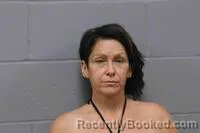 Mugshot of Wanda Sharlene Sanders booked in Johnson County, Missouri on October 17, 2026