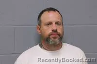 Mugshot of Anthony James Heater booked in Johnson County, Missouri on October 18, 2026