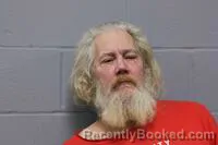 Mugshot of Andrew Ernest Mitchell booked in Johnson County, Missouri on October 18, 2026