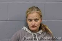Mugshot of Brandi Lynn Goslin booked in Johnson County, Missouri on October 20, 2026