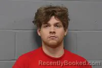 Mugshot of Trae Parker Miller booked in Johnson County, Missouri on October 21, 2026