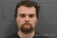 Mugshot of Brandon Mudersbach booked in Lawrence County, Missouri on August 28, 2026