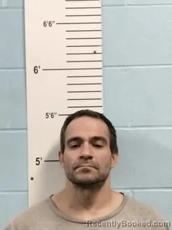 Mugshot of AARON WILLIAM COFFEY booked in Lincoln County, Missouri on April 16, 2026