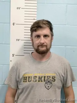 Mugshot of Andrew Charles Delles booked in Lincoln County, Missouri on August 8, 2026