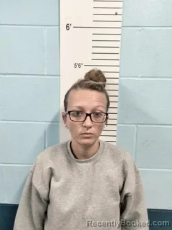 Mugshot of Amanda Marie Lenk booked in Lincoln County, Missouri on August 14, 2026