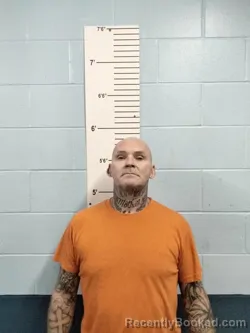 Mugshot of Kelly Joe Richardson booked in Lincoln County, Missouri on August 7, 2026
