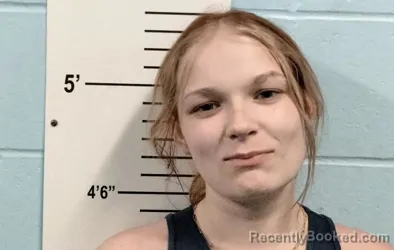 Mugshot of MCKENNA MARIE BENTLEY booked in Lincoln County, Missouri on May 13, 2026