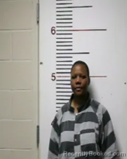 Mugshot of ELISE AURELIE MAHEND booked in Anderson County, Texas on March 27, 2026