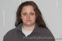 Mugshot of Ashley Schlundt booked in Livingston County, Missouri on April 7, 2026