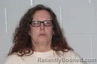 Mugshot of Bonnie Sue Jensen booked in Livingston County, Missouri on April 30, 2026