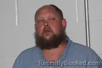 Mugshot of Travis Dale Anderson booked in Livingston County, Missouri on July 6, 2026