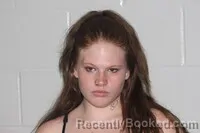 Mugshot of Kennady Leanne Simmons booked in Livingston County, Missouri on July 10, 2026