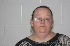 Mugshot of Melanie M Bron booked in Livingston County, Missouri on August 26, 2026