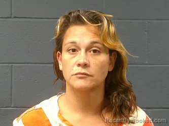 Mugshot of Amber Nicole Boyle booked in McDonald County, Missouri on October 23, 2026