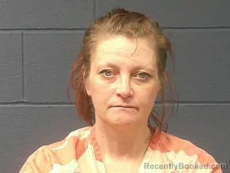 Mugshot of Amanda Marie Olson booked in McDonald County, Missouri on May 10, 2026