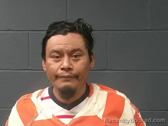 Mugshot of Abrahan Salazar-Jimenez booked in McDonald County, Missouri on July 26, 2026