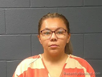 Mugshot of Carolina Guzman booked in McDonald County, Missouri on July 14, 2026