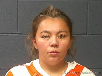 Mugshot of Carolina Guzman booked in McDonald County, Missouri on July 24, 2026