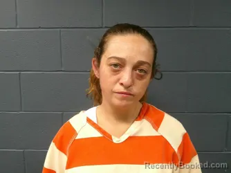 Mugshot of Chelsea Mae Whitaker booked in McDonald County, Missouri on September 30, 2026