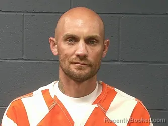 Mugshot of Eric Brendan Benton booked in McDonald County, Missouri on August 15, 2026