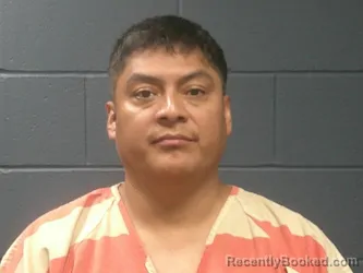 Mugshot of Edi Montejo Zacarias Gonzales booked in McDonald County, Missouri on July 3, 2026